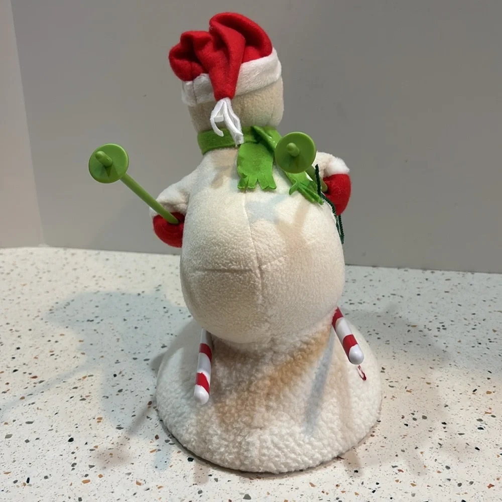Hallmark‎ Jingle Pals 2012 Snowman & Penguin Ski Plush Animated Musical